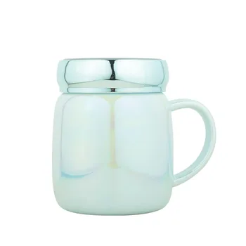 Işık Lüks Yaratıcı Bataklık Kapak Yıldız Gökyüzü Kupa süt kupası İhale Kız Kalp Süper Sevimli Kahve Fincanı Severler için