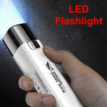 Güçlü LED el feneri 1000 Lümen Taktik Torch USB Şarj Edilebilir 18650 Su Geçirmez Zoom Balıkçılık Avcılık LED el feneri Yeni