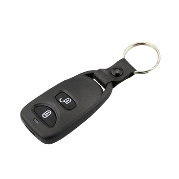 Okeytech 2 Düğmeler Kia İçin Hyundai İçin Elantra Tucson Sonata Santa FE Carens Uzaktan Araba Anahtarı Kabuk Kapak Fob Pil İle Tutun