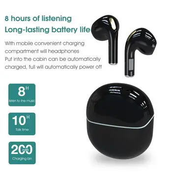 T20 Bluetooth uyumlu Kulaklık Uzun Pil Ömrü Gürültü Kulaklık Azaltma Düşük Gecikme HiFi Ses Kablosuz Kulaklık