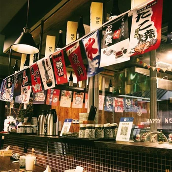 Japon Kiraz Kuşu Asılı Dize Küçük Renkli Suşi Doğum Günü Partisi Restoran Bar Ev Dekorasyonu Çocuklar Cadılar Bayramı Bayrağı Dekor