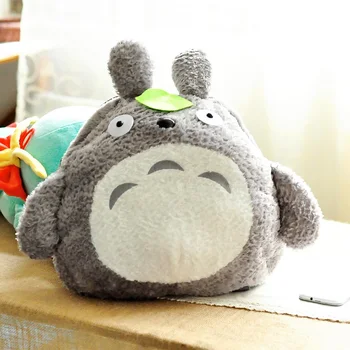 Anime Sevimli Totoro Sırt Çantası Yumuşak Dolması Peluş Sırt Çantası Çocuk Güzel Karikatür Kawaii Omuz okul çantası Çocuklar için Erkek Kız Hediyeler