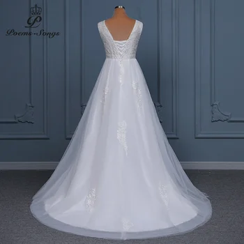 Zarif elbise düğün kadınlar için artı boyutu düğün elbisesi evlilik gelinlik vestido de noiva robe de mariee plaj elbise