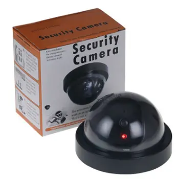 Sahte Kukla Kamera Dome Kapalı Açık Simülasyon Kamera Ev Güvenlik Gözetleme Simüle Kamera Led Monitör