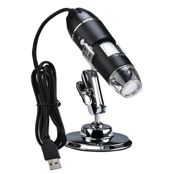 Taşınabilir Dijital 1600X USB Elektronik Mikroskop El Büyüteç Sensörü Kamera Destekler WİN10/8/7/XP MAC Sistemi