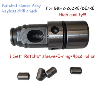 Yüksek Kaliteli anahtarsız matkap aynası Assy Cırcır Kol Tutucu İçin Yedek Bosch GBH 2-26E / DRE / RE / DE Döner Çekiç Yedek parça