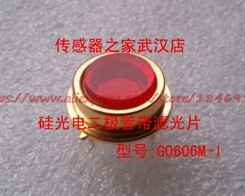 Ücretsiz kargo Almak 650nm kırmızı ışık dedektörü / silikon fotodiyot / silikon fotovoltaik hücre / fotoğraf sensörü G0606M-I