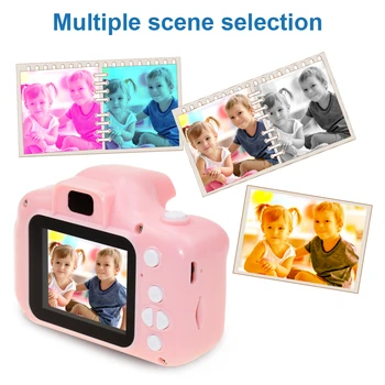 Çocuk Kamera Su Geçirmez 1080P HD Ekran Kamera Video Oyuncak 8 Milyon Piksel Çocuklar Sevimli Karikatür Kamera Açık Fotoğraf Çocuklar