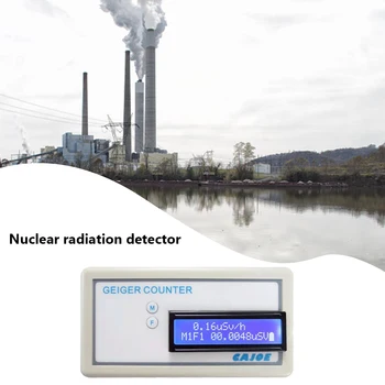 GMV2 Taşınabilir Geiger Sayacı LCD Dijital X-ışını Beta Gama Radyoaktif Test Cihazı El Nükleer radyasyon dedektörü Mermer Araçları