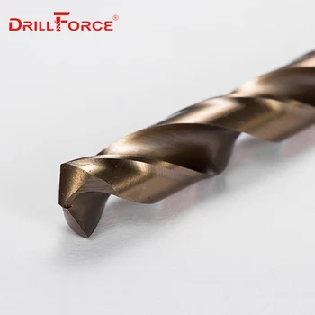 Drillforce 91 ADET 1-10MM M42 8% Kobalt matkap ucu seti,HSS-CO matkap seti, sondaj sertleştirilmiş çelik, dökme Demir ve Paslanmaz Çelik