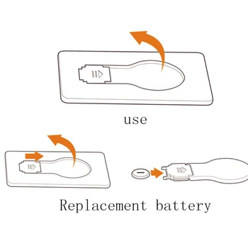 Taşınabilir kart şekli gece lambası Ultra-ince kart ışık yaratıcı Led enerji tasarruflu lamba pil cüzdan cep yatak odası kart lambası