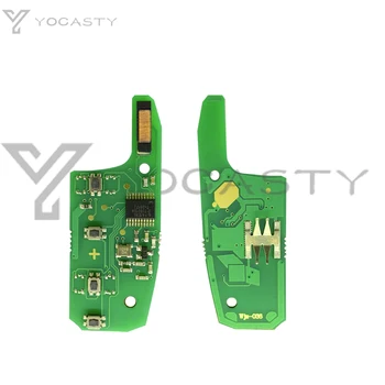 YOCASTY 3 Düğmeler Çevirme Uzaktan Araba Anahtarı 433 MHz PCF7937E 46 ÇİP İçin 2016 2017 Opel Vauxhall Astra K