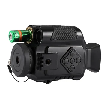 P4 Dijital Kızılötesi Gece Görüş Monoküler Mini Spor aksiyon kameraları 5X zoom Gündüz Gece Görüş Video Kamera Teleskop Optik