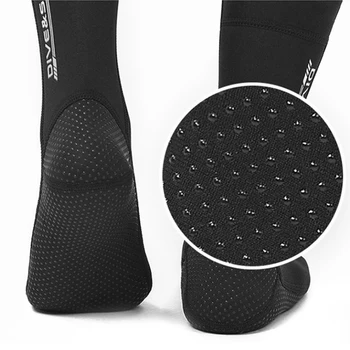 3mm dalış çorapları Anti Kayma Unisex Şnorkel Spearfishing Çorap Giyilebilir Neopren Dalış Sörf Botları Hafif Erkekler Kadınlar için