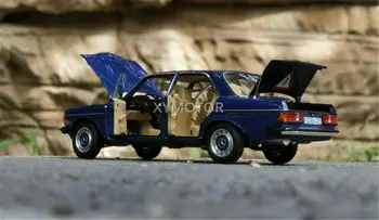 YENİ NOREV 1/18 BENZ 200 1982 pres döküm model araba Oyuncaklar Hediyeler Koleksiyonu Beyaz / Mavi Metal, Plastik, kauçuk Hediye Koleksiyonu Ekran