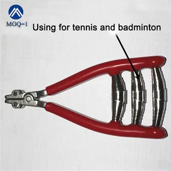 El Aletleri Pense İki Yay Başlangıç Kelepçesi Çekme Aracı badminton raketi Squash Tenis Raketi Sıkma Araçları