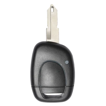 Keyecu Yedek Uzaktan Araba Anahtarı Fob 1 Düğme 433MHz ile PCF7946 Çip Renault Clio 2 için 2002-2008, Kangoo 2002-2004 için