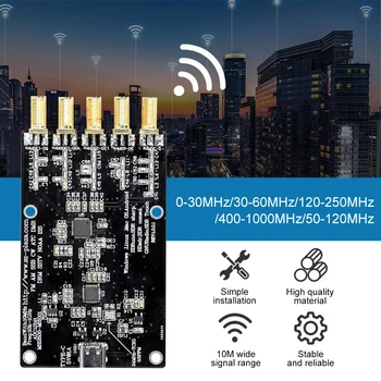 RSP1 Msı2500 Msı001 Basitleştirilmiş SDR Alıcısı 10 kHz-1 GHz Amatör Radyo Alıcı Modülü Devre DIY Elektronik Aksesuarlar