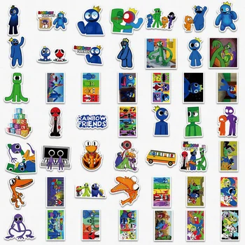 10/30/60 Adet Oyun Gökkuşağı Arkadaşlar Graffiti Çıkartmalar Kask Araba Dizüstü Telefon Kırtasiye çocuk oyuncakları Hediyeler Süslemeleri Sticker