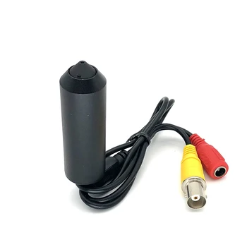 Home Mini Analog Yüksek Çözünürlüklü Video Gözetim Bullet Kamera Koaksiyel BNC AHD Kamera 1080P Siyah Küçük Lens 3.7 mm Metal