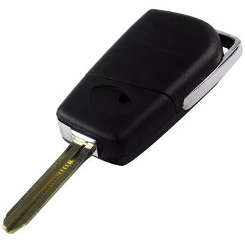 Toyota Camry, Hilux Prado Alarm Fob Dava için Anahtar Kabuk 2 Düğme Katlama jingyuqin Boş Değiştirilmiş Flip