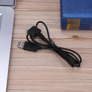1 m / 3.28 ft 2 in 1 USB Kablosu Sony PSP GO için Data Sync Şarj Kurşun Kablosu