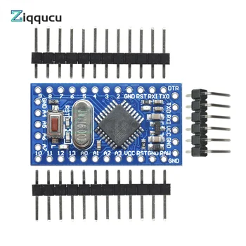 1-10 Adet Pro Mini Atmega168 Mikrodenetleyici Modülü Plug-in Kristal Osilatör Pin Başlığı 16M 5V Arduino Nano için Değiştirin Atmega328