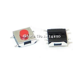 100 Adet 6*6*3.1 mm 6X6X3. 1 H 4 Pins SMD - 4 dokunmatik mikro anahtarı anlık / düğme anahtarı