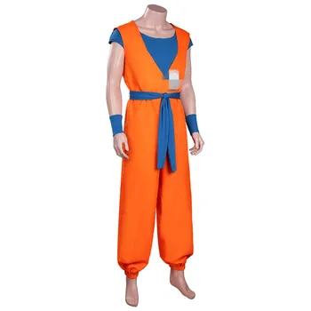 Doragon Süper Süper Kahraman Son Goku Cosplay Kostüm Kıyafetler Cadılar Bayramı Karnaval Elbise